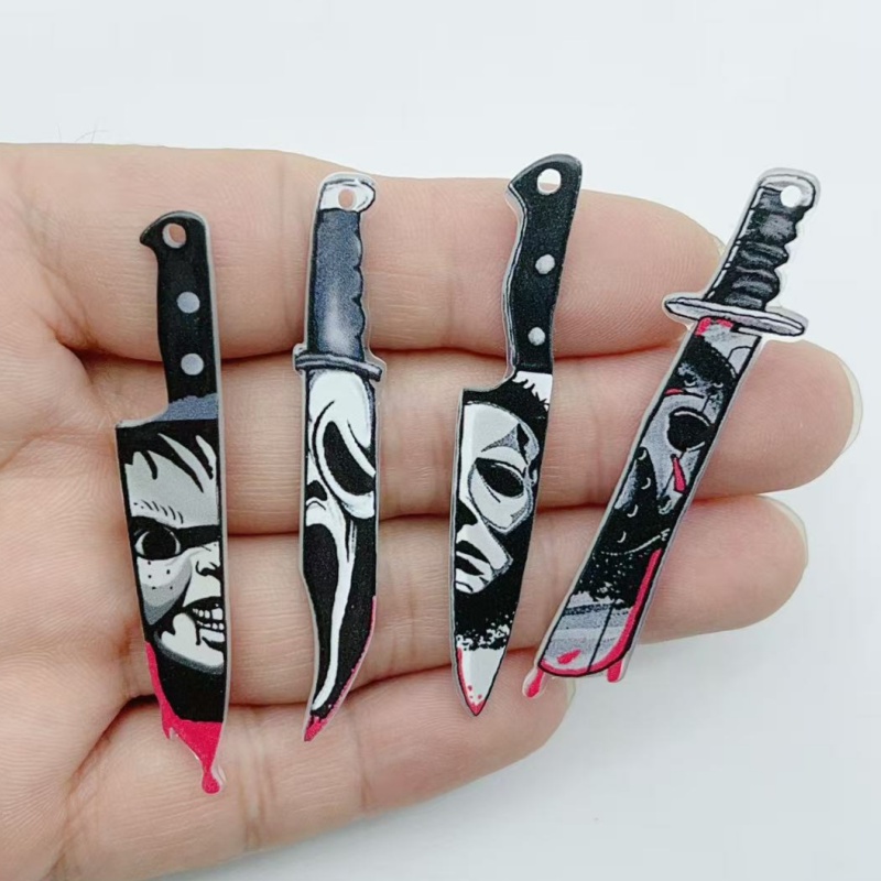 Wedding Yes - 10 pieces of acrylic jewelry Halloween