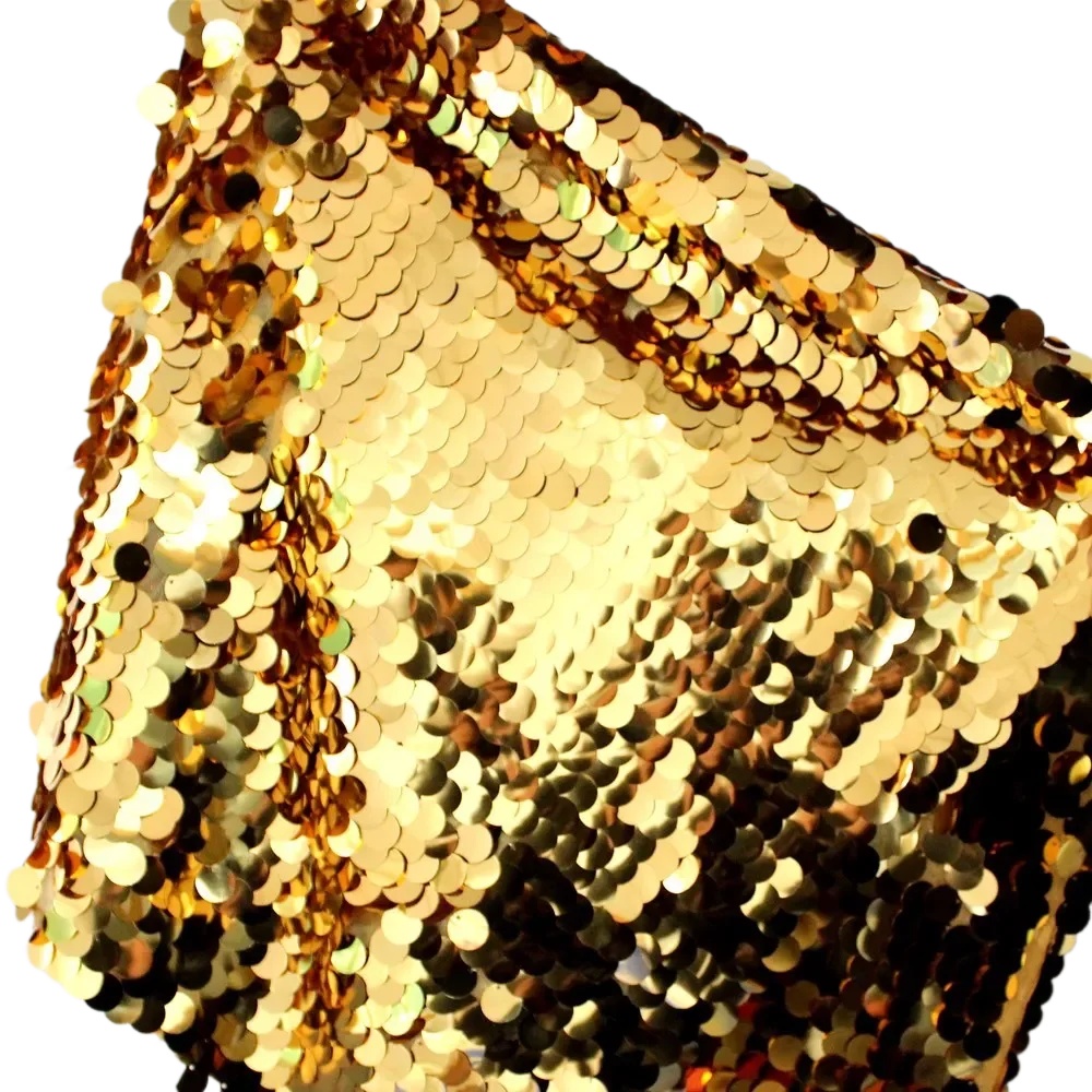Table Runner Sequin - 1 Yard Sequined Lace Fabric Big