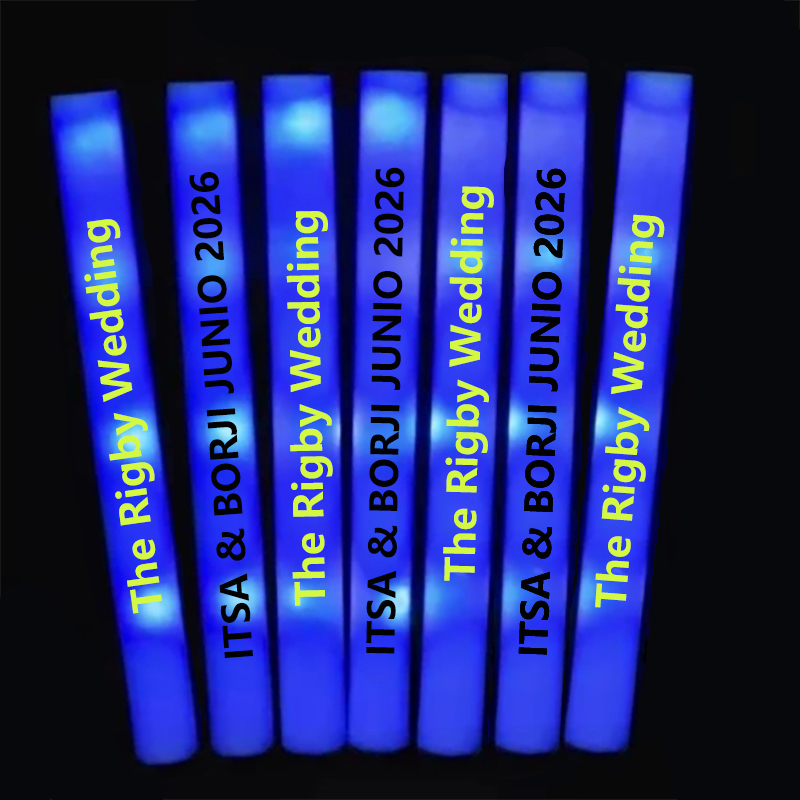 Wedding Supply Bulk - 100/1000/5000Pcs LED Glow Sticks Bulk Blue