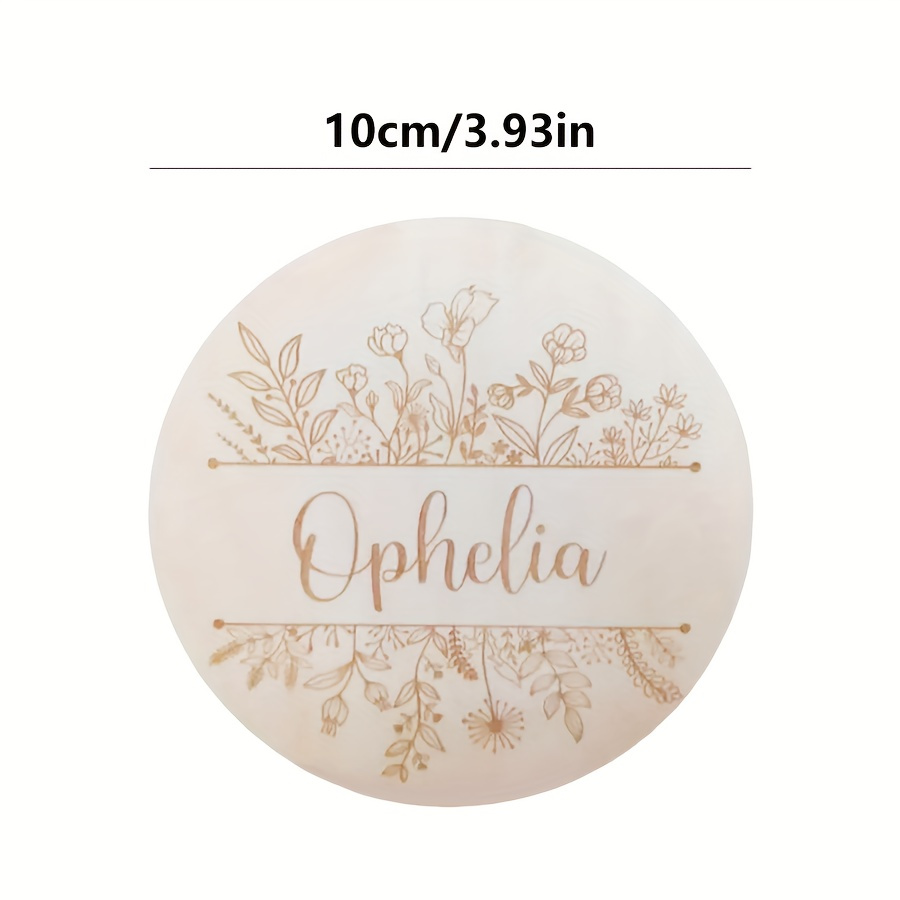 Personalized Floral Engraved N - Wedding Party Supply review and price