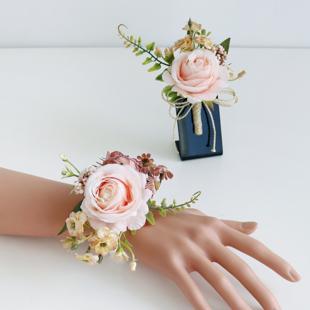 Yannew Pink Wedding Bouquet Co - Wedding Ceremony Supply review and price