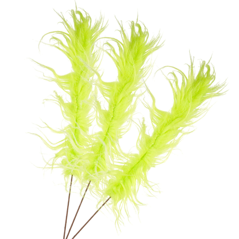 Fluffy Green Grinch Twig Picks - Wedding Ceremony Supply review and price