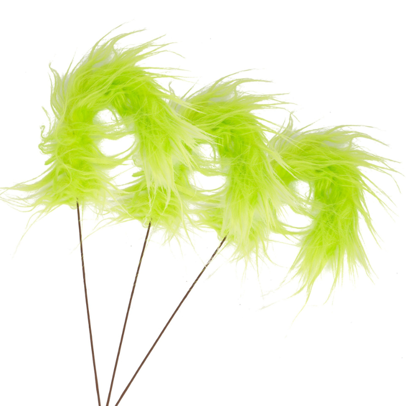 Fluffy Green Grinch Twig Picks - Wedding Ceremony Supply review and price