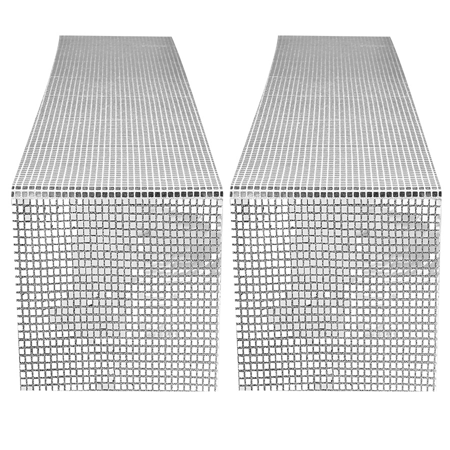 Mirror Silver Sequin Table Run - Table Runner Sequin review and price