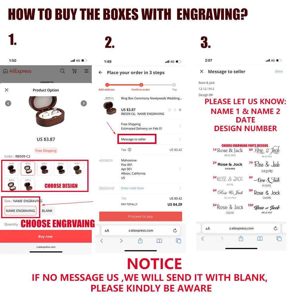 Rustic Ring Box Wooden Barn We - Wedding Ceremony Supply review and price