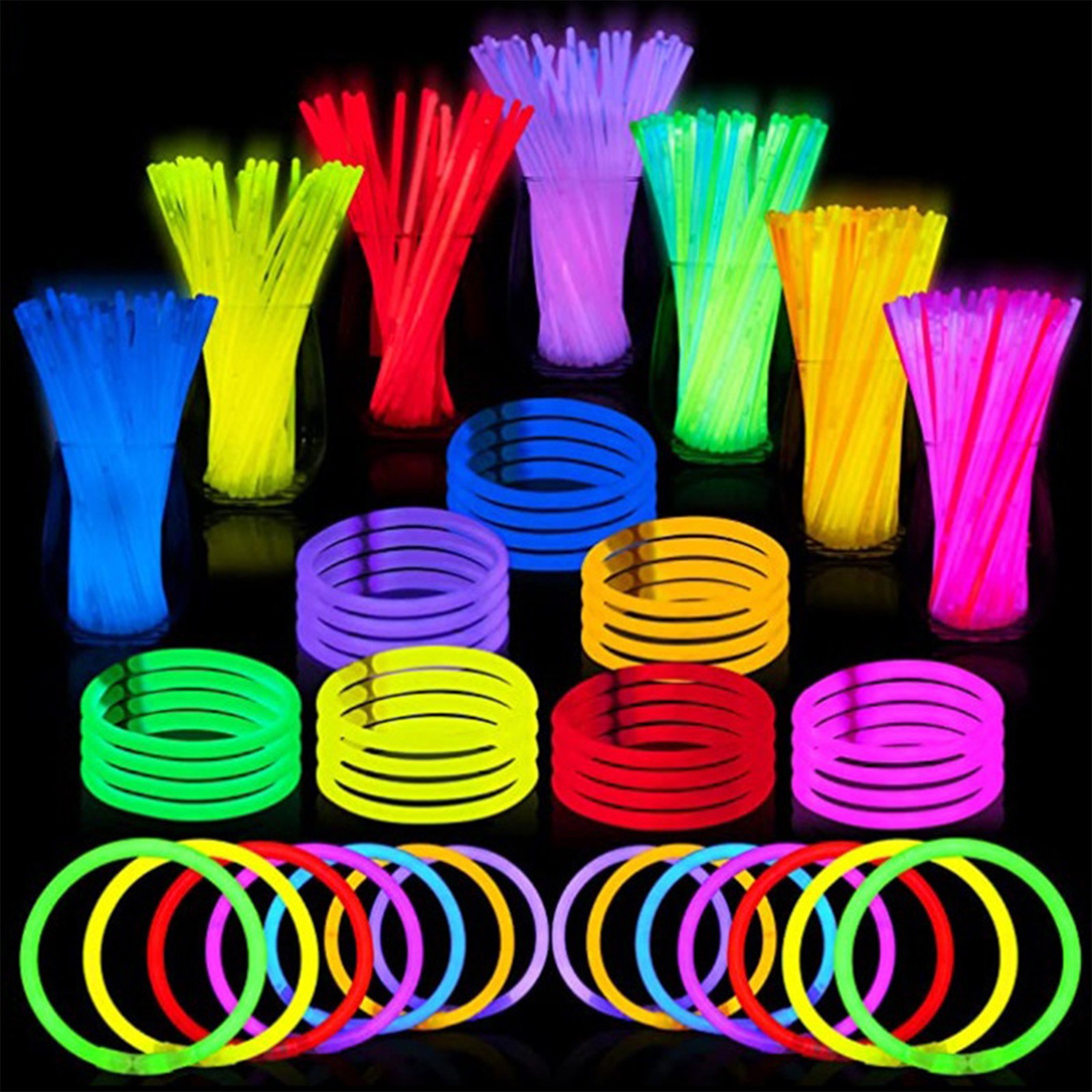 ‌100 Pack 20cm Fluorescent Glo - Wedding Supply Bulk review and price
