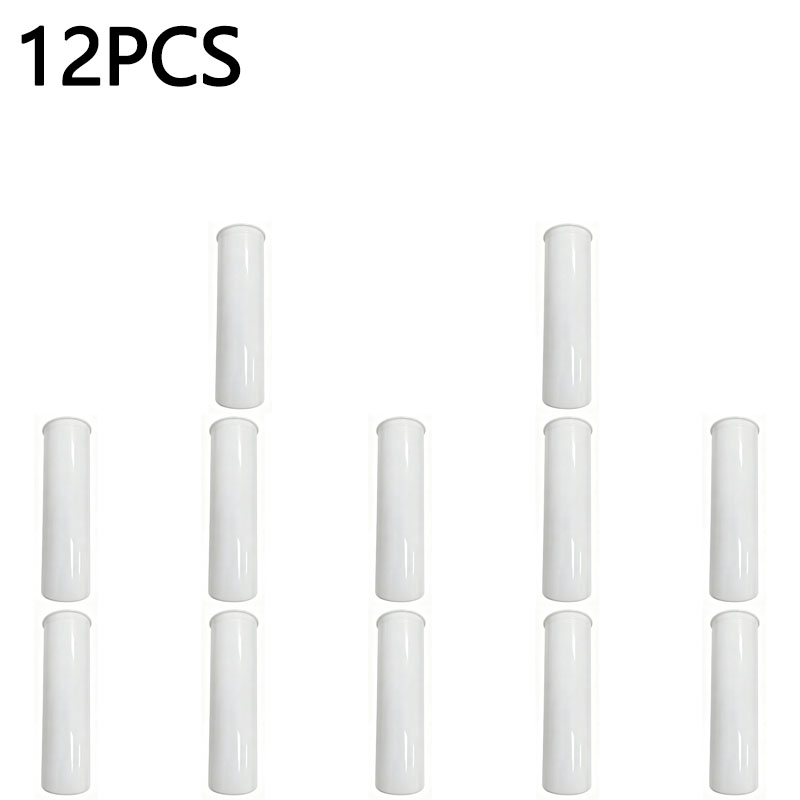 12pcs Clear Plastic Cylinder V - Wedding Supply Bulk review and price