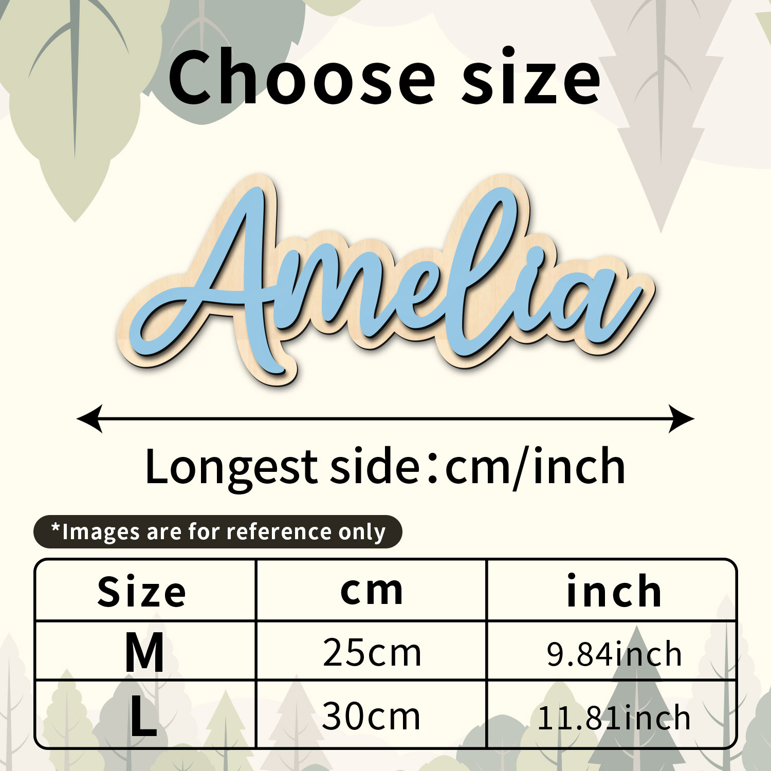 1pc Customized Wooden Name Dec - Wedding Party Supply review and price